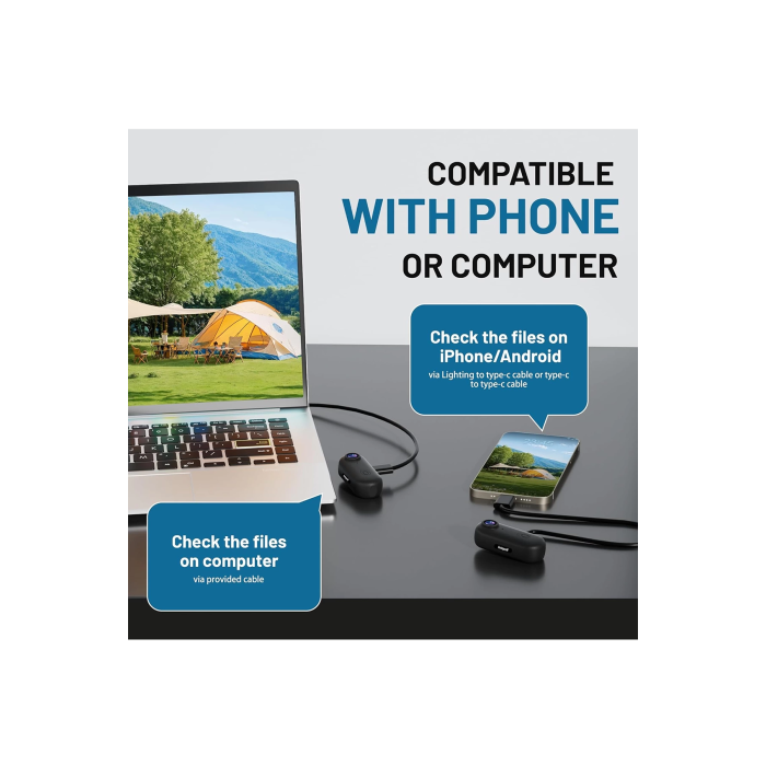 Mini Wıfı Aksiyon Kamerası 1080p Taşınabilir Vücut Kamerası Giyilebilir Video Kaydedici Ipx7 Su Geçirmez