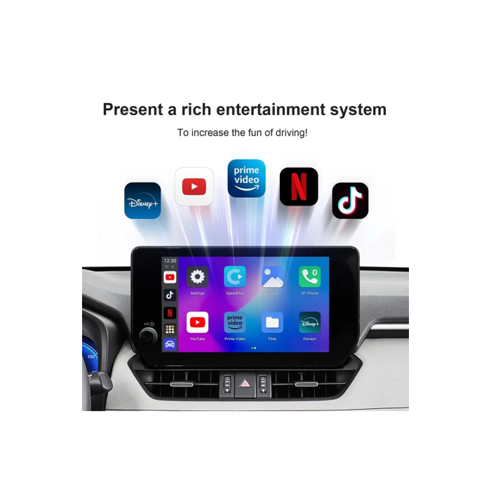Wireless Carplay Android Araba 4 Çekirdekli Akıcı Fullhd 1080p Wifi 2.4/5g 2gb/32gb