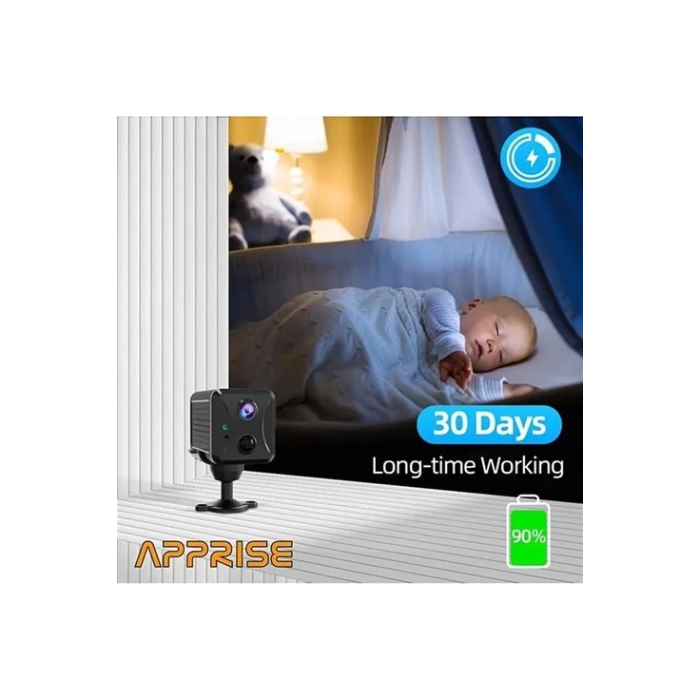 Mini Pır Sensörlü Algılamalı Sesli Konuşmalı 1080p Hd Wifi Kamera