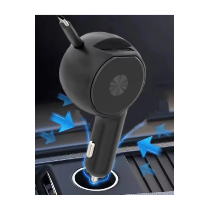 Süper Hızlı Araç Şarj Cihazı 60w Adaptör Çakmaklık Girişli