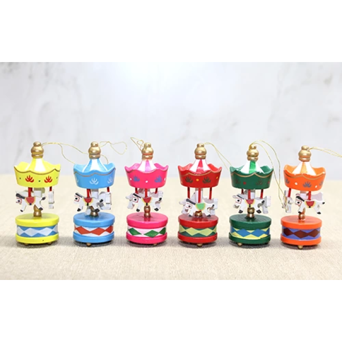 Ahşap 6lı Dekoratif Atlı Karınca Alk4394