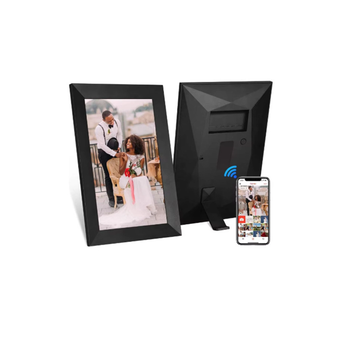 Dijital Fotoğraf Çerçevesi Wifi 10.1 İnç 32gb Dokunmatik Ekran, Uygulama Üzerinden Fotoğraf/video Paylaşımı