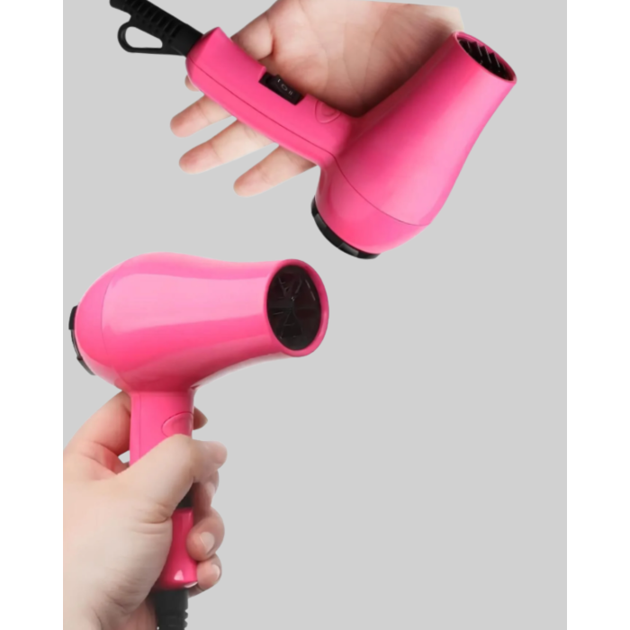 Çocuklara Özel Mini Fön Makinesi – 500/1000W Güç – Düşük Gürültü