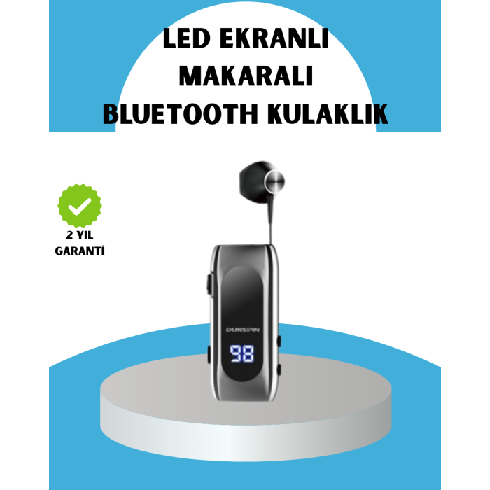 20 Dakikada Hızlı Şarj – Titreşimli Uyarılı Kablosuz Kulaklık