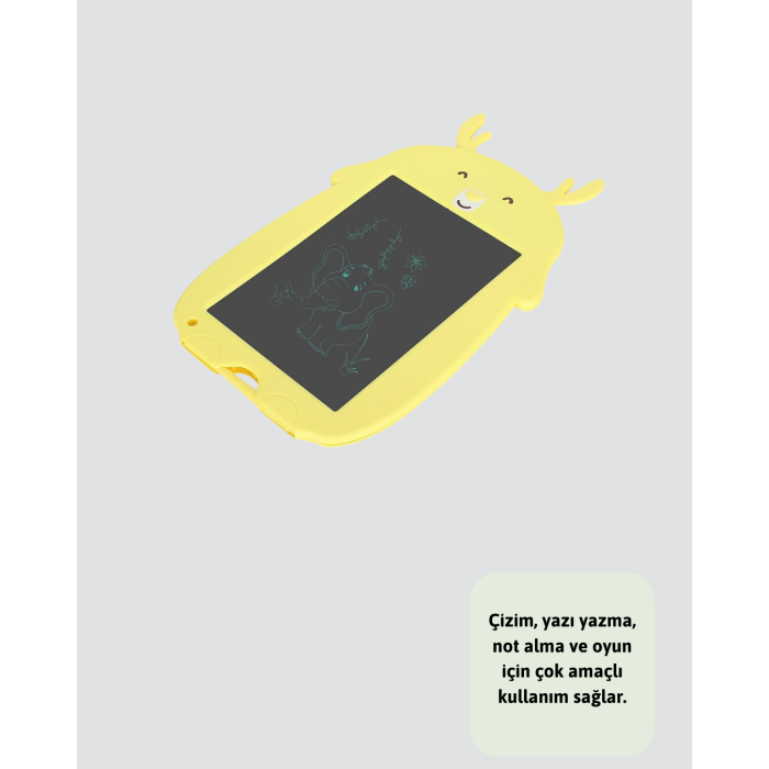 Taşınabilir Kağıt Benzeri LCD Tablet | Tek Tıkla Silme Özellikli