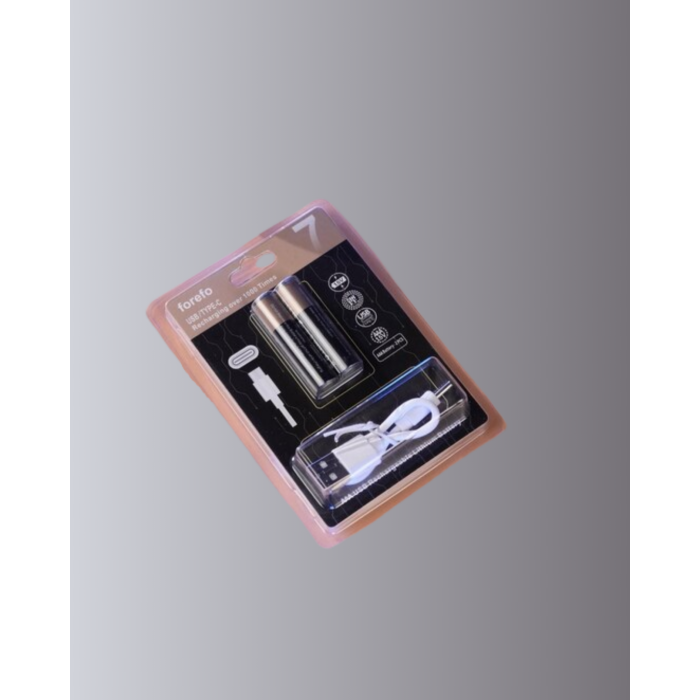 Hızlı Şarj Teknolojili USB Şarjlı AAA Pil – 40 Dakikada Tam Şarj