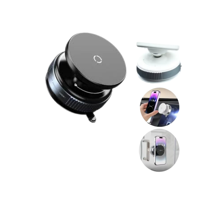 360° Ayarlanabilir Manyetik Araç Telefon Tutucu – Kompakt ve Pratik Tasarım