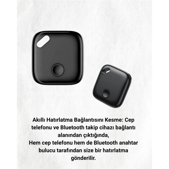 Bluetooth Destekli Akıllı Takip Cihazı | Mobil Uygulama Kontrollü | Kaybolan Eşyalar İçin Konum Bulma Teknolojisi