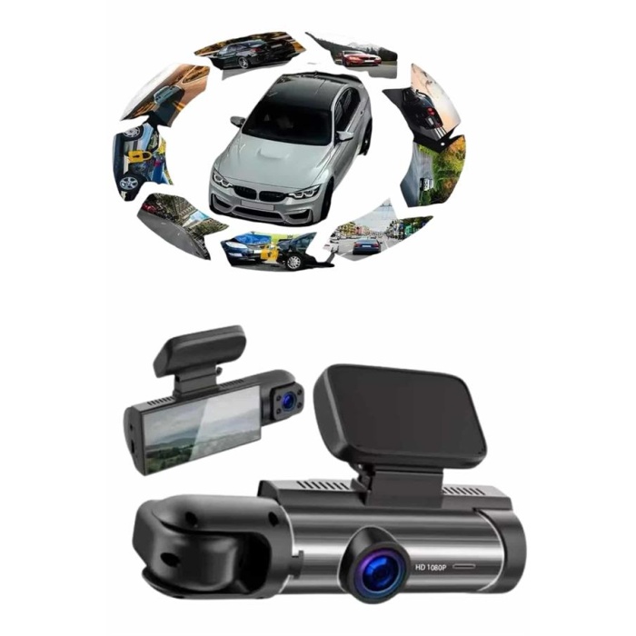 Araç Kamerası Dönebilen HD Kaliteli Video ve Fotoğraf Kaydedici