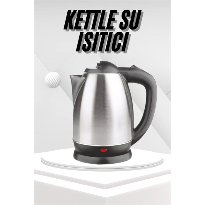 Yeni Nesil Saplı Uzun Ömürlü Paslanmaz Çelik Su Isıtıcı Kettle