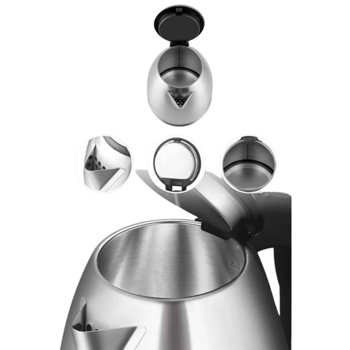 Çelik Su Isıtıcı Kettle Dayanıklı Paslanmaz Çelik Uzun Ömürlü