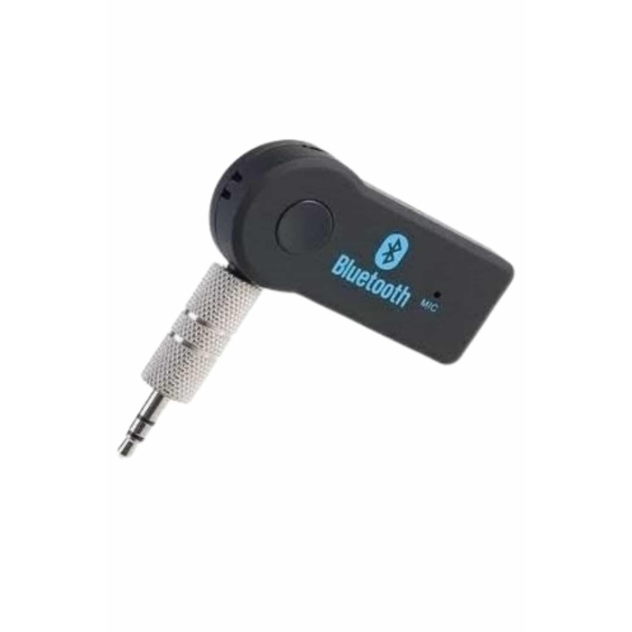 Tüm Cihazlara Uyumlu Bluetooth Aux Araç Kiti Siyah