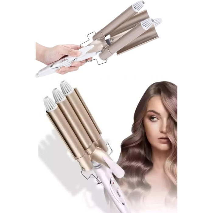 Wag Maşa Profesyonel Saç Şekillendirici İyon Özellikli Isı Kademeli