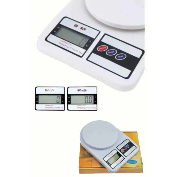 Dijital Hassas 10 Kg Mutfak terazisi tartısı LCD Ekran Mutfak Tartısı