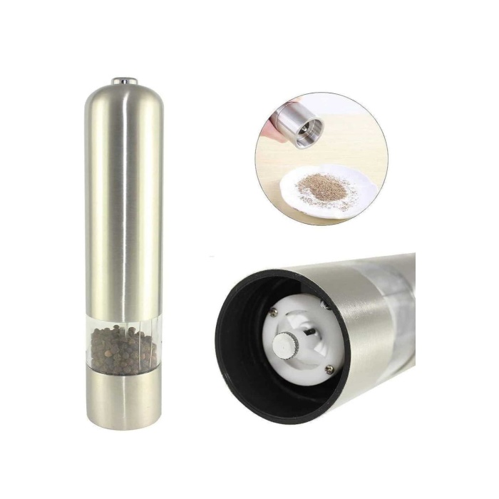 Baharat Öğütücü Otomatik Ayarlanabilir Tuz Karabiber Baharat Değirmeni