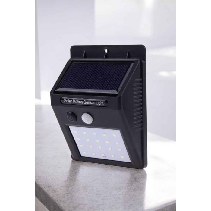 Solar Güneş Enerji Panelli Sensörlü Lamba Enerji Tasarruflu