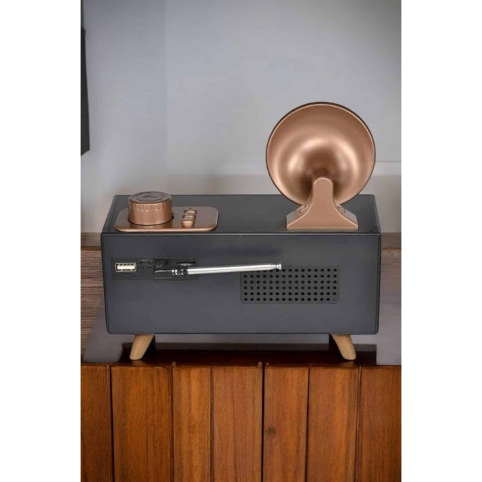 Nostaljik Görünümlü Bluetooth Bağlantılı Speaker