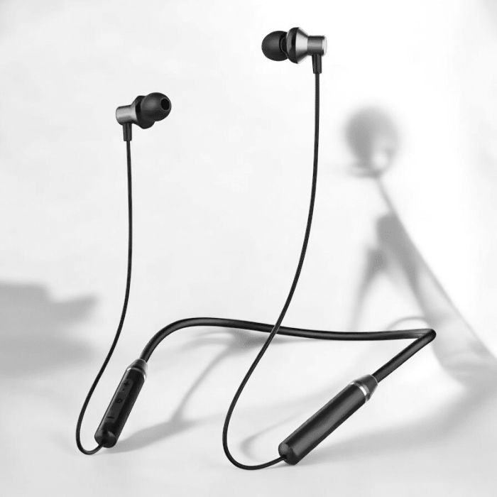 Boyun Bantlı Kablolu Kulaklık ANC Özelliği Uzun Şarj Süreli Sporcu Kulaklığı 100 saat