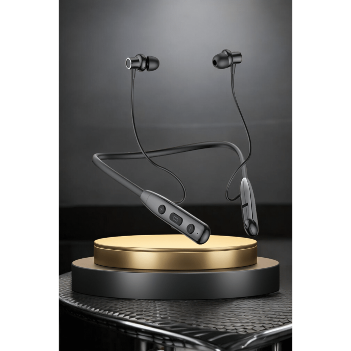 Kablolu Bluetooth Kulaklık Boyun Bantlı ANC Özelliği Yüksek Ses Kaliteli 100 saat