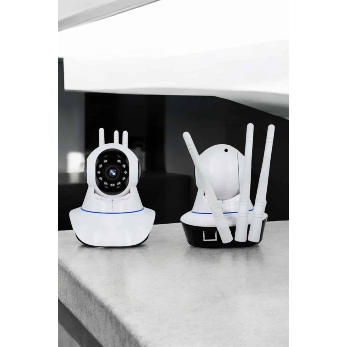 Wifi Kamera Ev Kamerası Gece Görüşlü Kablosuz Bebek Izleme Kamerası