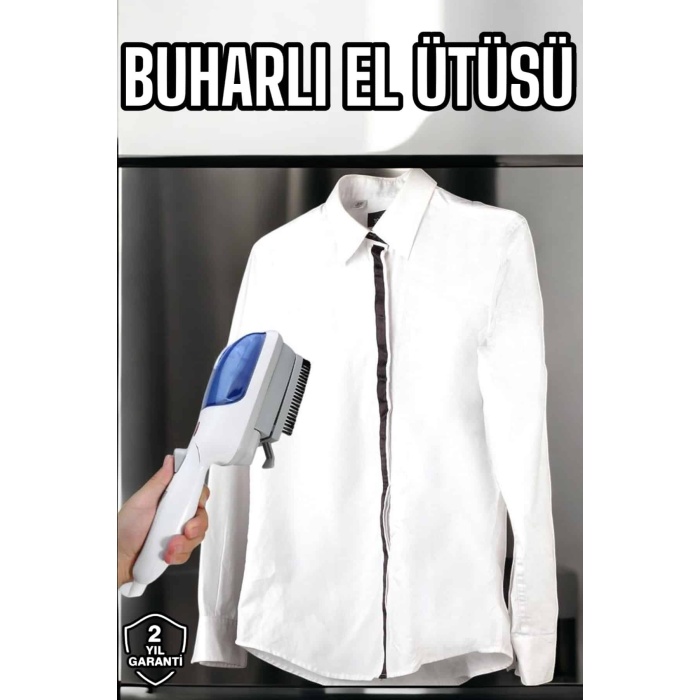 Buharlı El Ütüsü Taşınabilir Kompakt Su Hazneli