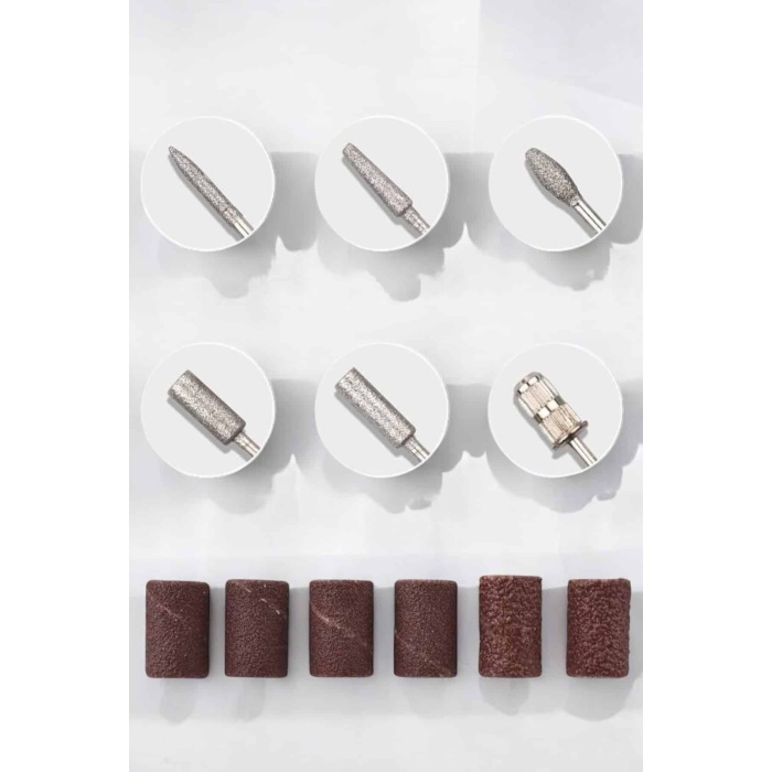 Protez Tırnak Manikür ve Pedikür Seti Elektrikli