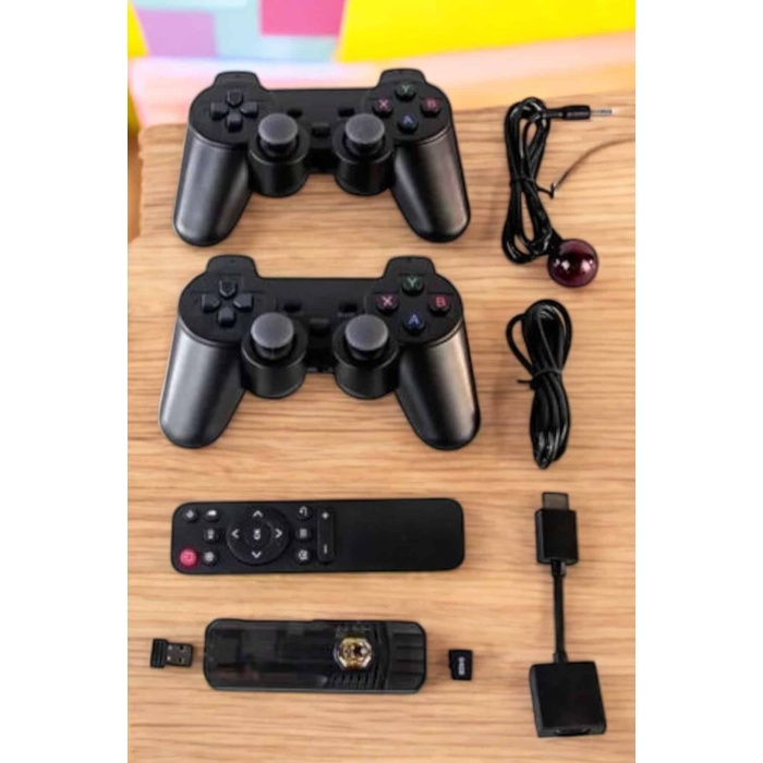 20.000 Oyunlu Premium Model Oyun Konsolu 8k Android Tv HD Game Stick