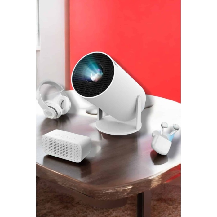 USB ve Kablosuz Bağlantı Özellikli 5000 Saat Ampul Ömürlü Projeksiyon