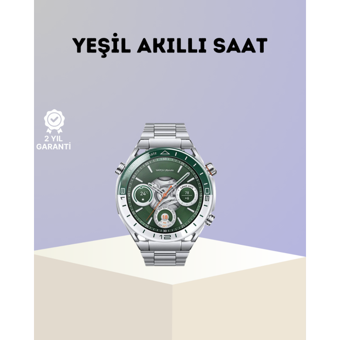 Premium Amoled Akıllı Saat GPS Harita Desteği Bluetooth Arama Sağlık Takipli