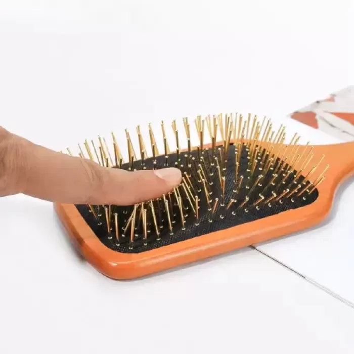 Çelik İğne Uçlu Bambu Tarak 21 cm 12li Paket