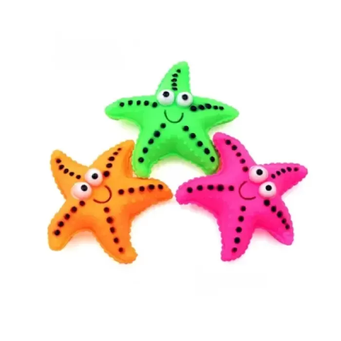 Denizyıldızı Figürlü Köpek Çiğneme Oyuncağı