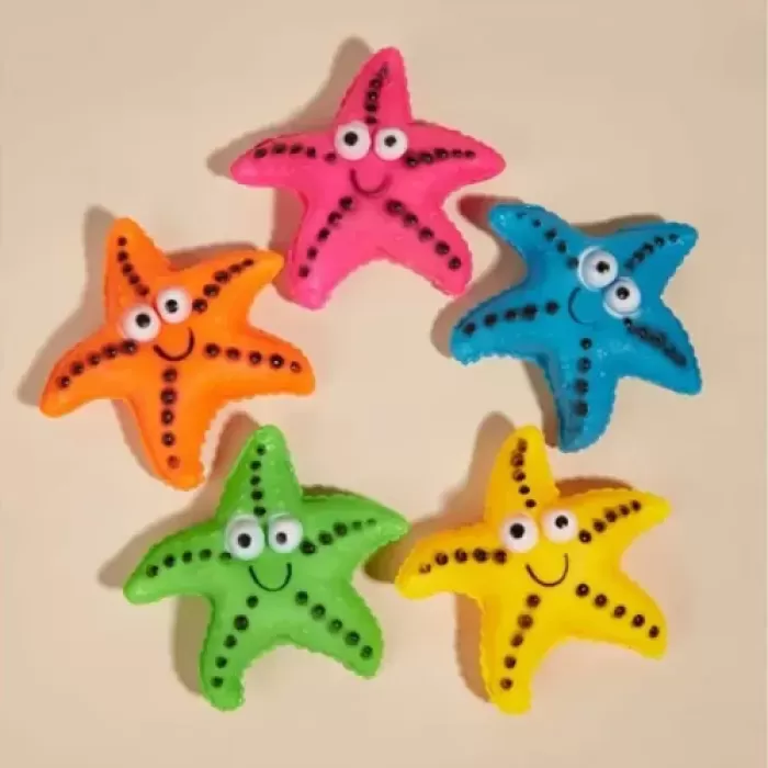 Denizyıldızı Figürlü Köpek Çiğneme Oyuncağı