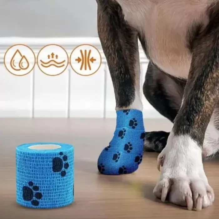 Pati Desenli Kendinden Yapışkanlı Bandajı