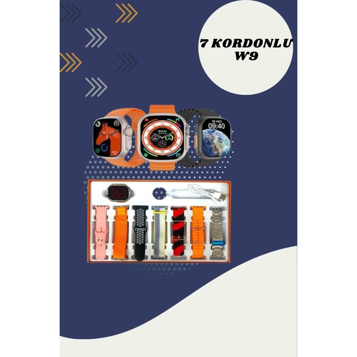 Boyun Bantlı Kulaklık ve 7 Kordonlu Yeni Nesil Akıllı Saat Kampanyası Yüksek Ses Kaliteli