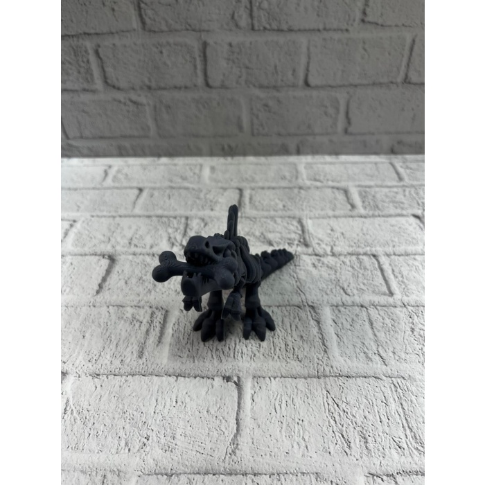 Hareketli Dinazor Figürü Dekoratif Oyuncak – Siyah Tasarım