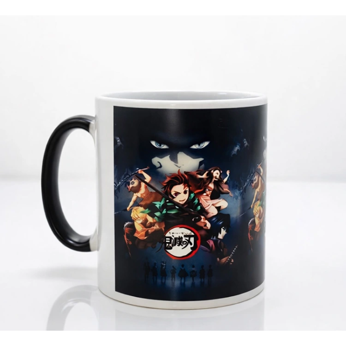 Porselen Renk Değiştiren Demon Slayer Kupa Bardak Aalk383