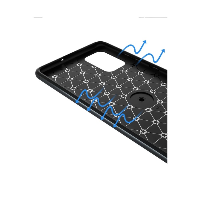 NTM Samsung Galaxy M31S Kılıf Range Yüzüklü Silikon - Kırmızı