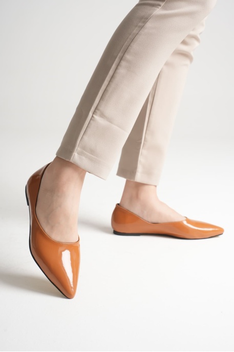 Ariana Kadın Günlük Turuncu Babet Ayakkabı