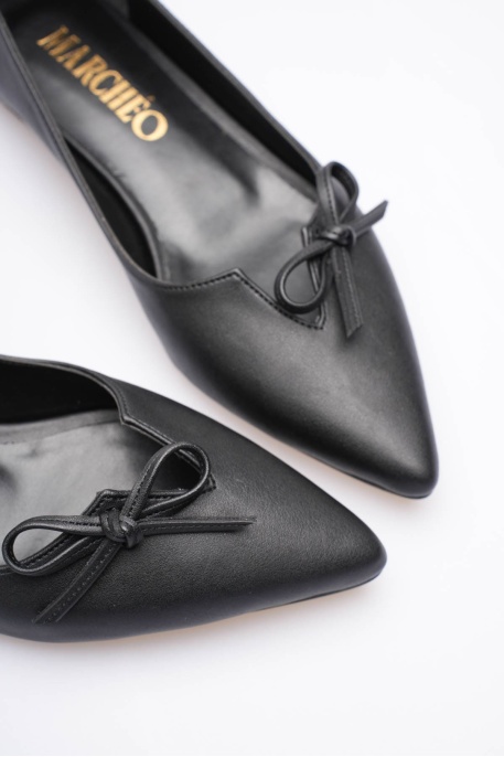 Clara Kadın Siyah Babet Ayakkabı