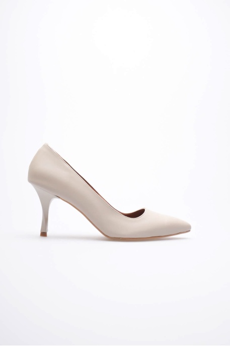 Louise Kadın Bej Topuklu Ayakkabı