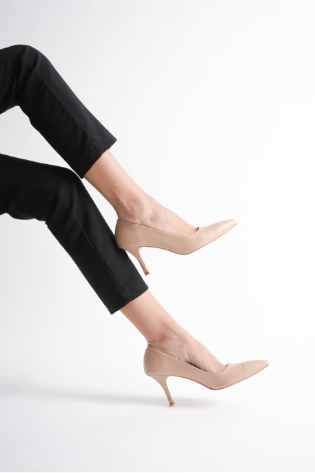 Louise Kadın Nude Topuklu Ayakkabı