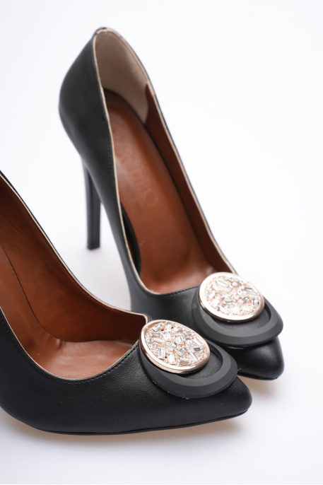 Rossie Kadın Siyah Topuklu Ayakkabı