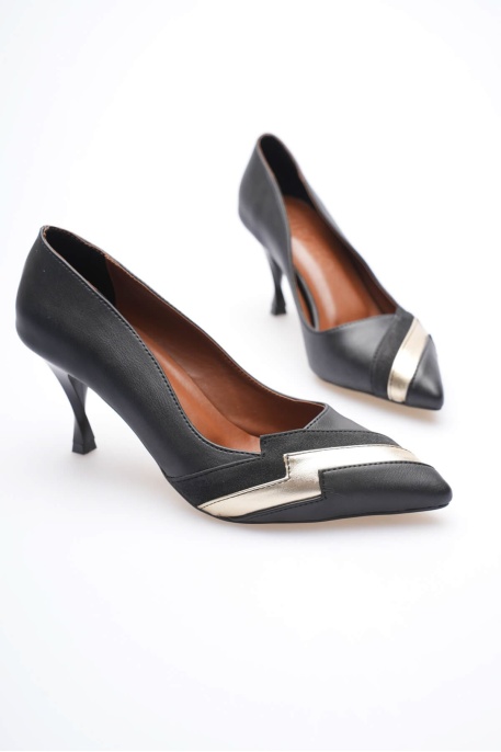 Stella Kadın Siyah Topuklu Ayakkabı