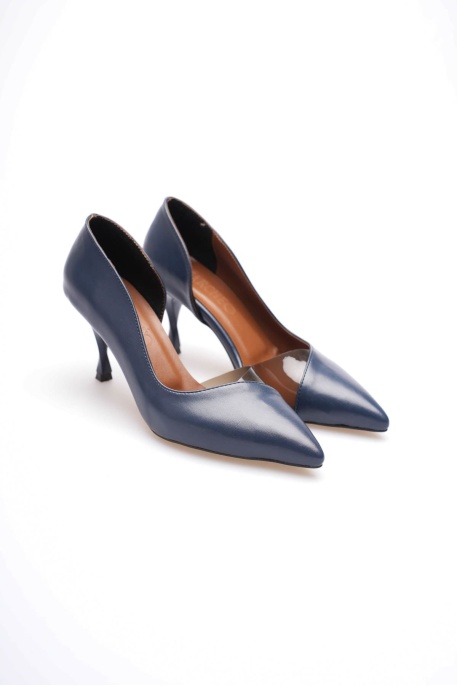 Carmen Kadın Lacivert Topuklu Ayakkabı