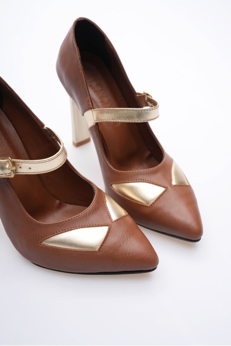 Emma Kadın Taba Topuklu Ayakkabı