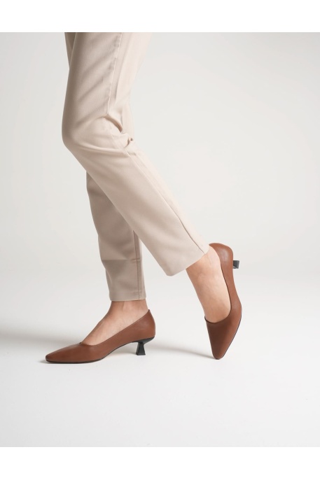 Alina Kadın Taba Topuklu Ayakkabı