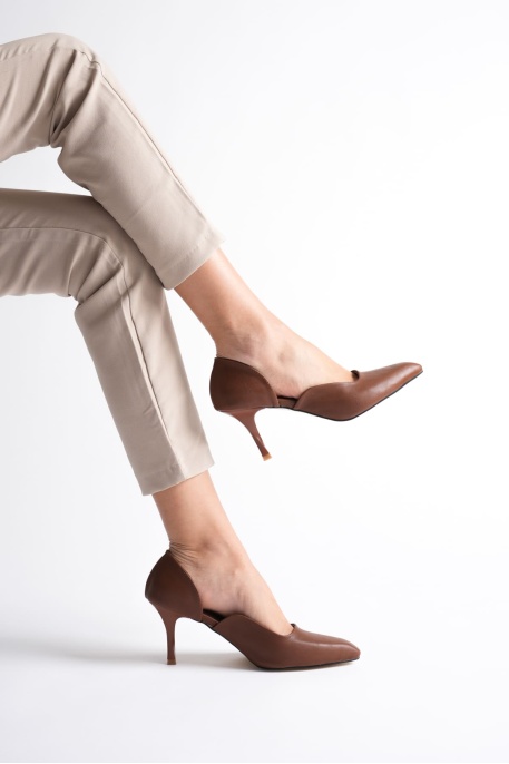 Helene Kadın Taba Topuklu Ayakkabı