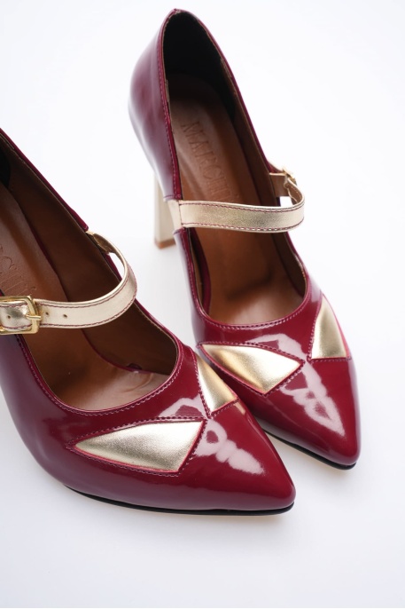 Emma Kadın Kırmızı Topuklu Ayakkabı