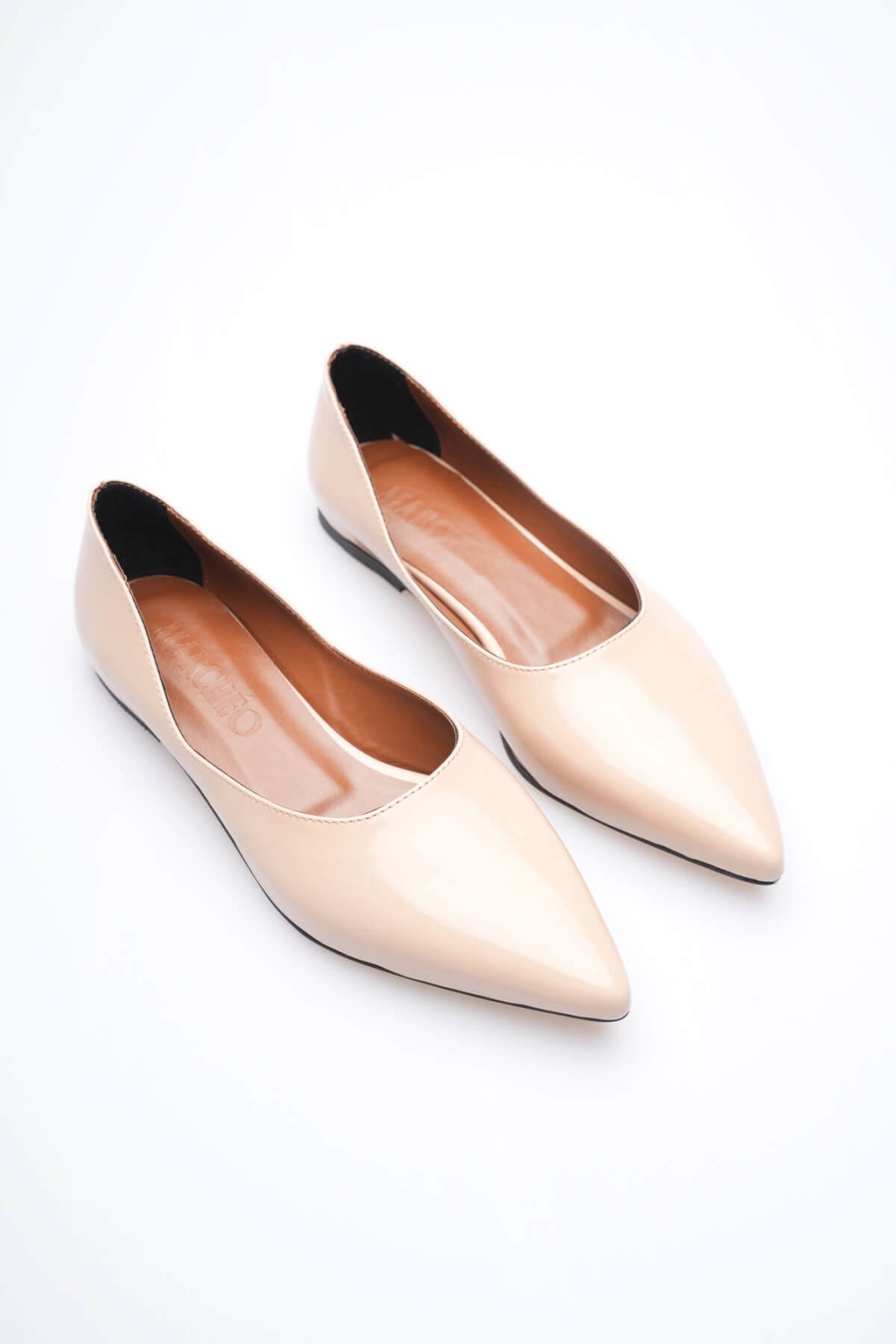 Ariana Kadın Günlük Nude Babet Ayakkabı