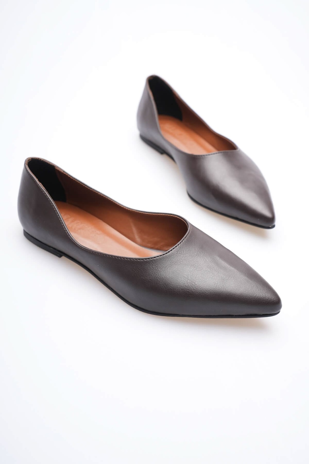 Ariana Kadın Günlük Acı Kahve Babet Ayakkabı